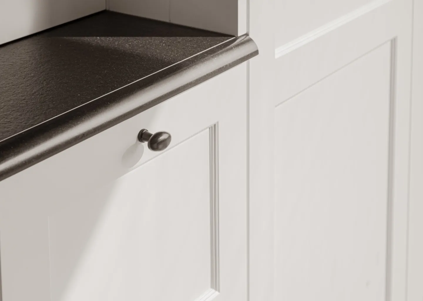 Project C uit diksmuide natuursteen in de keuken door Wackenier Natuursteenbewerker